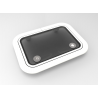PANNEAU COMPLET SLIM 6 T30 BLANC LAQUÃ‰