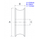 REA ACETAL INJECTE Ø 60x20