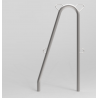 PORTE DE COUPEE INOX LG 615MM DIAM.25MM