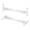 AXE LISSE D12 (15/32) + VERROUS INOX C350-C420-C430-R420/430