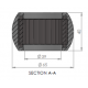 ROTULE A ROULEAUX Ø 39 JM13-095-39