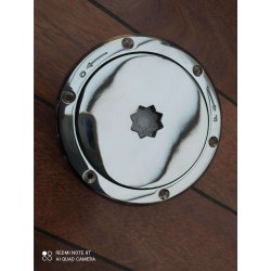 STAINLESS STEEL DECK PLATE FOR EMERGENCY TILLER