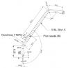 BARRE FRANCHE DE SECOURS INOX MANCHONNEE - OFCET 32