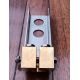 CARRE DE BARRE BRONZE + CASQUE