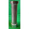 TUBE JAUMIERE ALU DIAM. 80x2 LG 357mm + SUPPORT ALU SOUDE OR.10.14.06 ET OR.10.13.06 - ALEGRIA