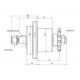 SPORT'AL BULKHEAD STEERER - 5/8''