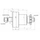 SPORT'AL BULKHEAD STEERER - 5/8''