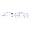 ADAPTATEUR PETIT CONE 8.28 DEGRE