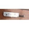 GALET SIMPLE REGLABLE A ROULEMENT INOX