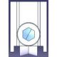 GALET SIMPLE REGLABLE ( JEU DE 4 )