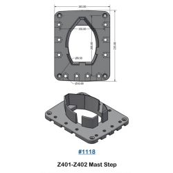 MAST STEP Z401 / 400E SPACING 150MM