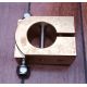 TILLER BRASS HEAD FITTING Ø 35MM + HELMET
