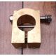 TILLER BRASS HEAD FITTING Ø 35MM + HELMET