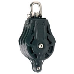 POULIE SANS BILLES TRIPLE REA DIAM.55 EMERILLON MANILLE RINGOT