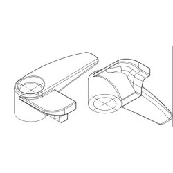 KIT POIGNEE INTER/EXTER GAUCHE HUBLOT FLUSH